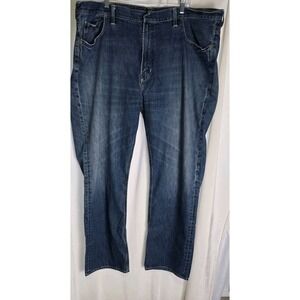 Polo Ralph Lauren Jeans Mens‎ Big 46X34 Blue Hampton Relaxed  Straight